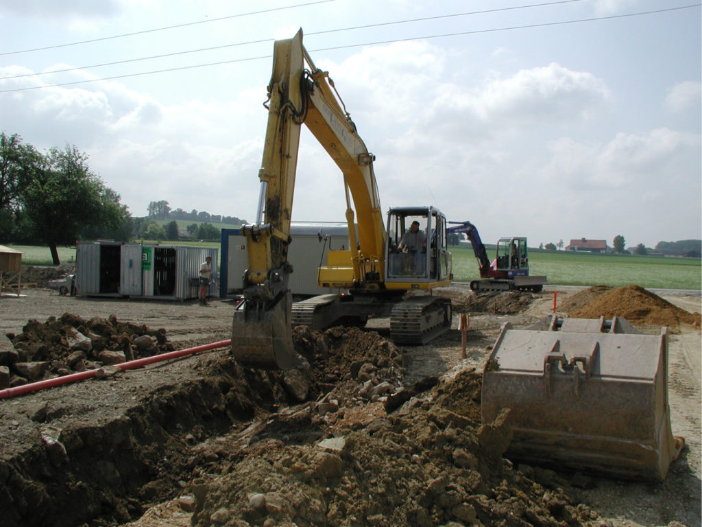 Tritscheler Firmengeschichte 2003 Baubeginn