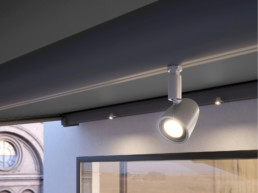 Pergola mit Spots