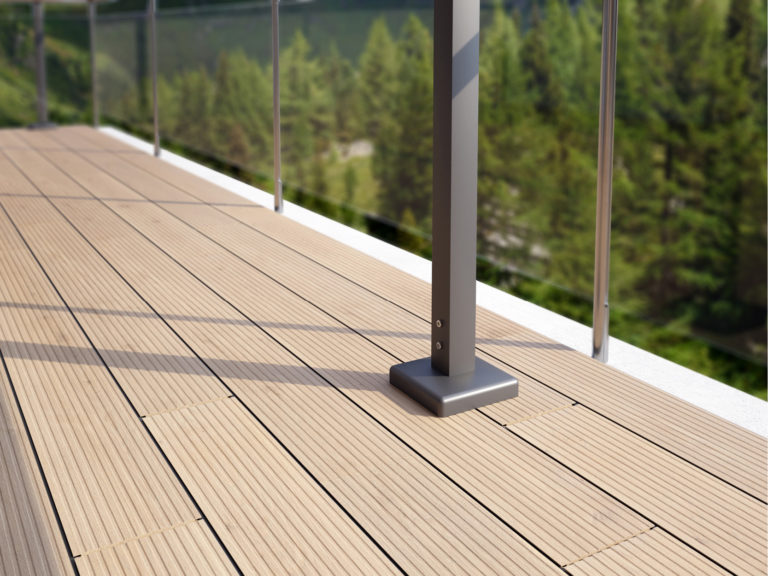 Pergola quadratische Säulen