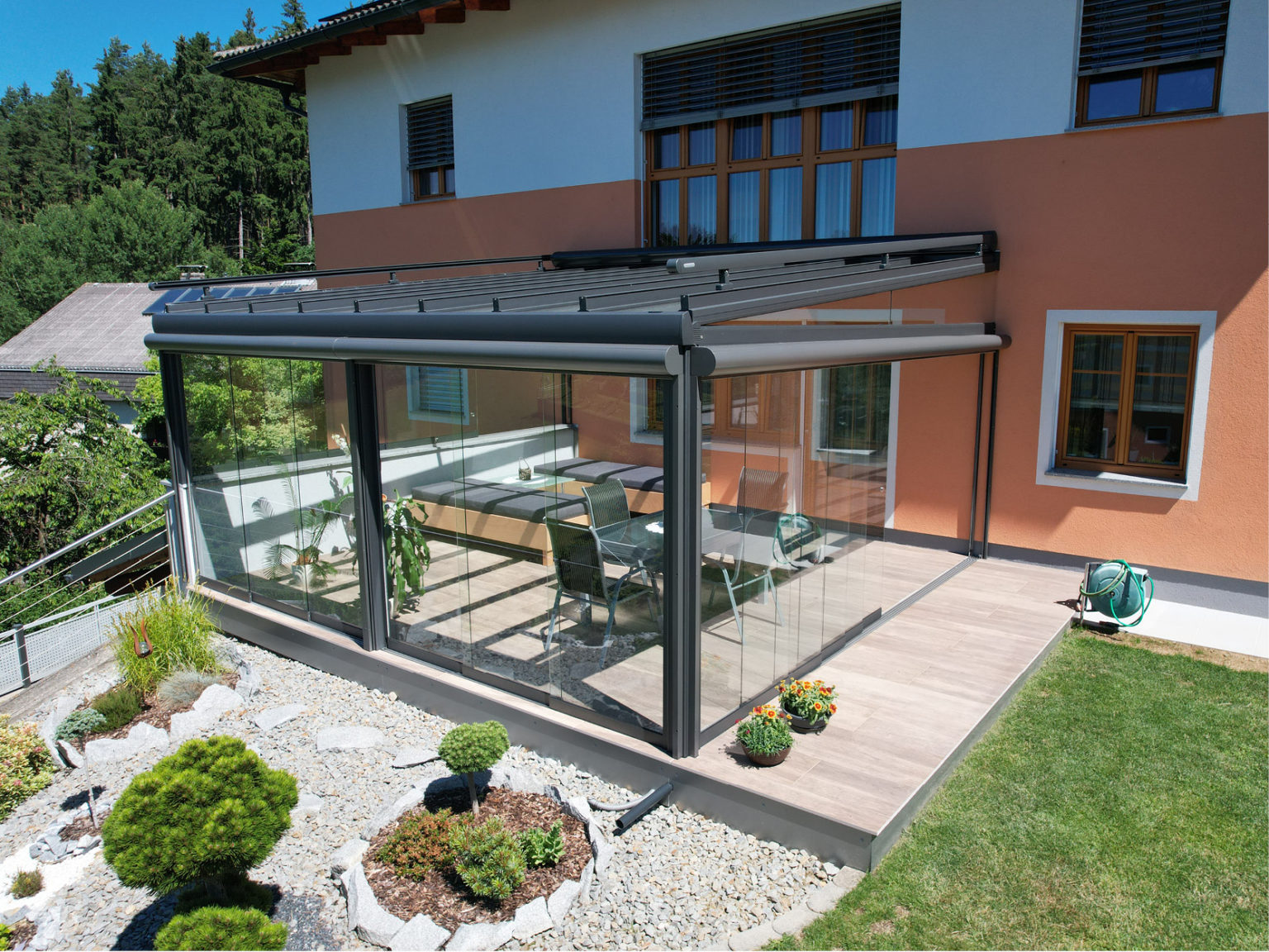 Referenzen Sommergärten Glasdächer Tritscheler GmbH