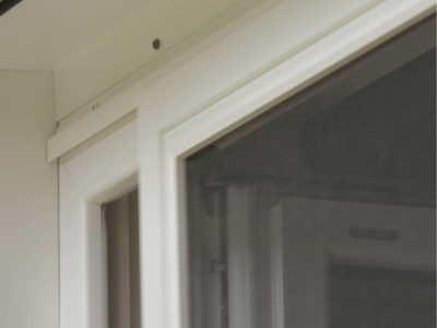 Schienen eines Insektengitter-Schiebeelement