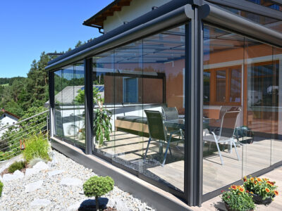 Glas-Schiebeelemente Referenzen