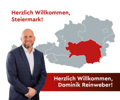 Dominik Reinweber ist unser neuer Außendienst in der Steiermark.